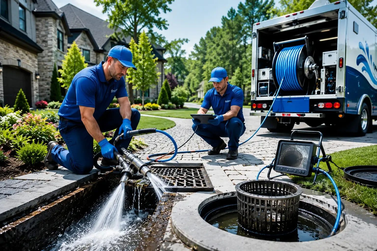 Local outdoor drain cleaning professionals in Caret, VA